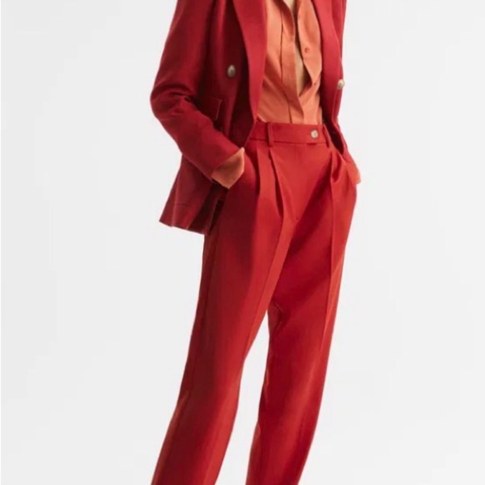 Reiss Vibrant Red Women's Pantsuit
